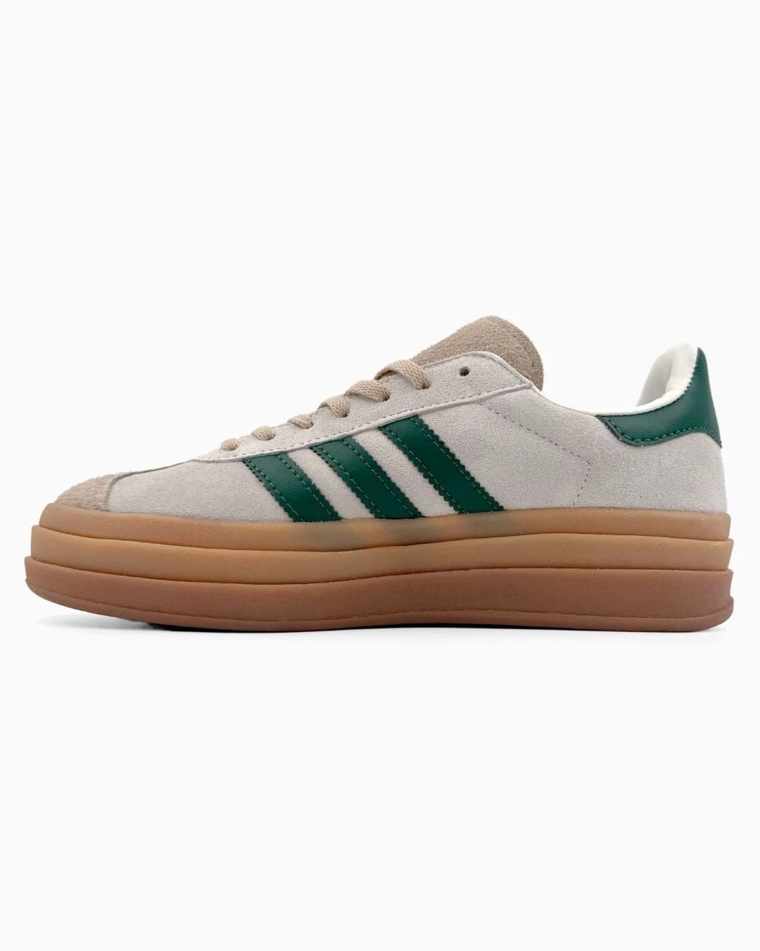 Adidas Gazelle Bold Platform Grey Green