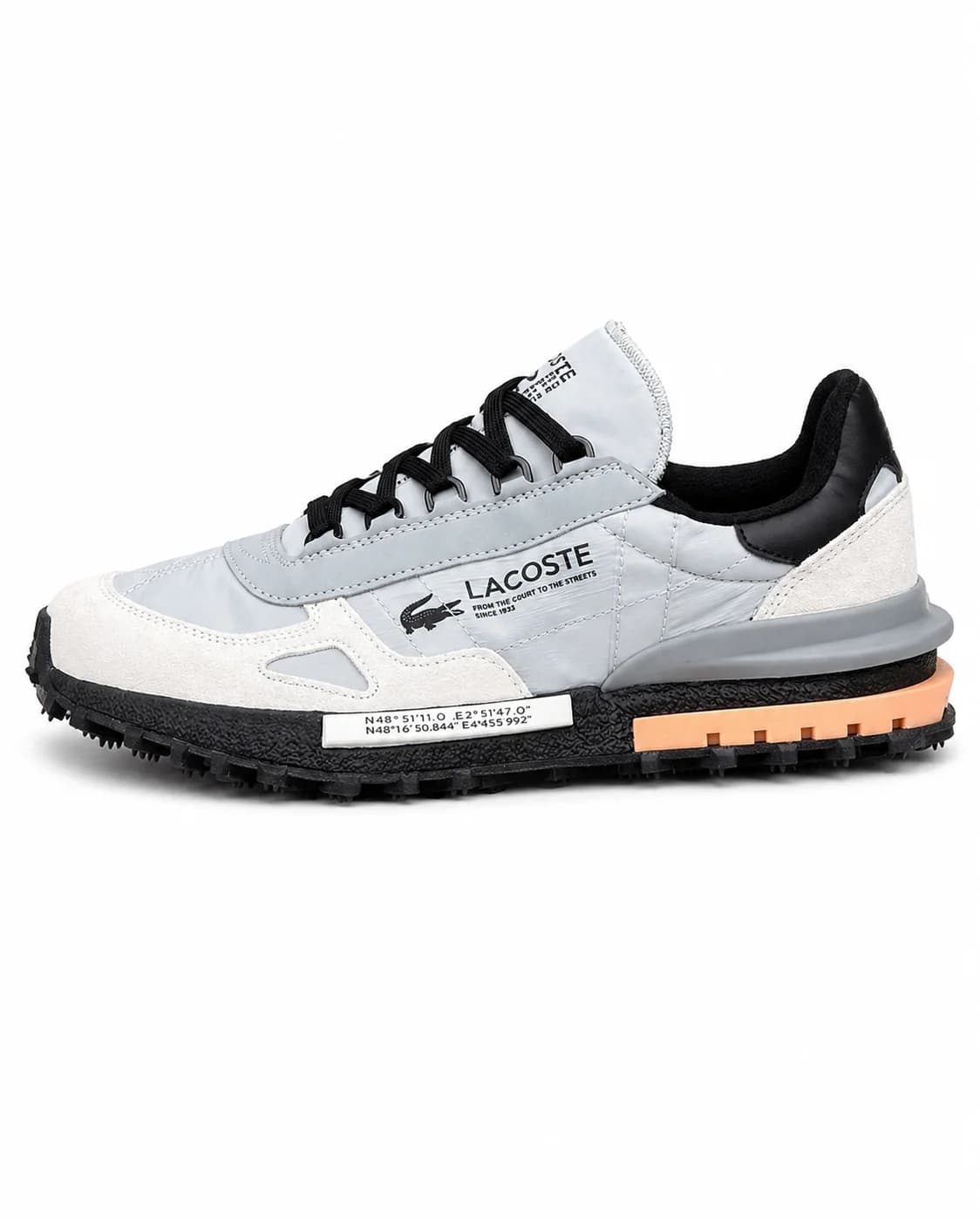 Lacoste Elite Active Grey Orange