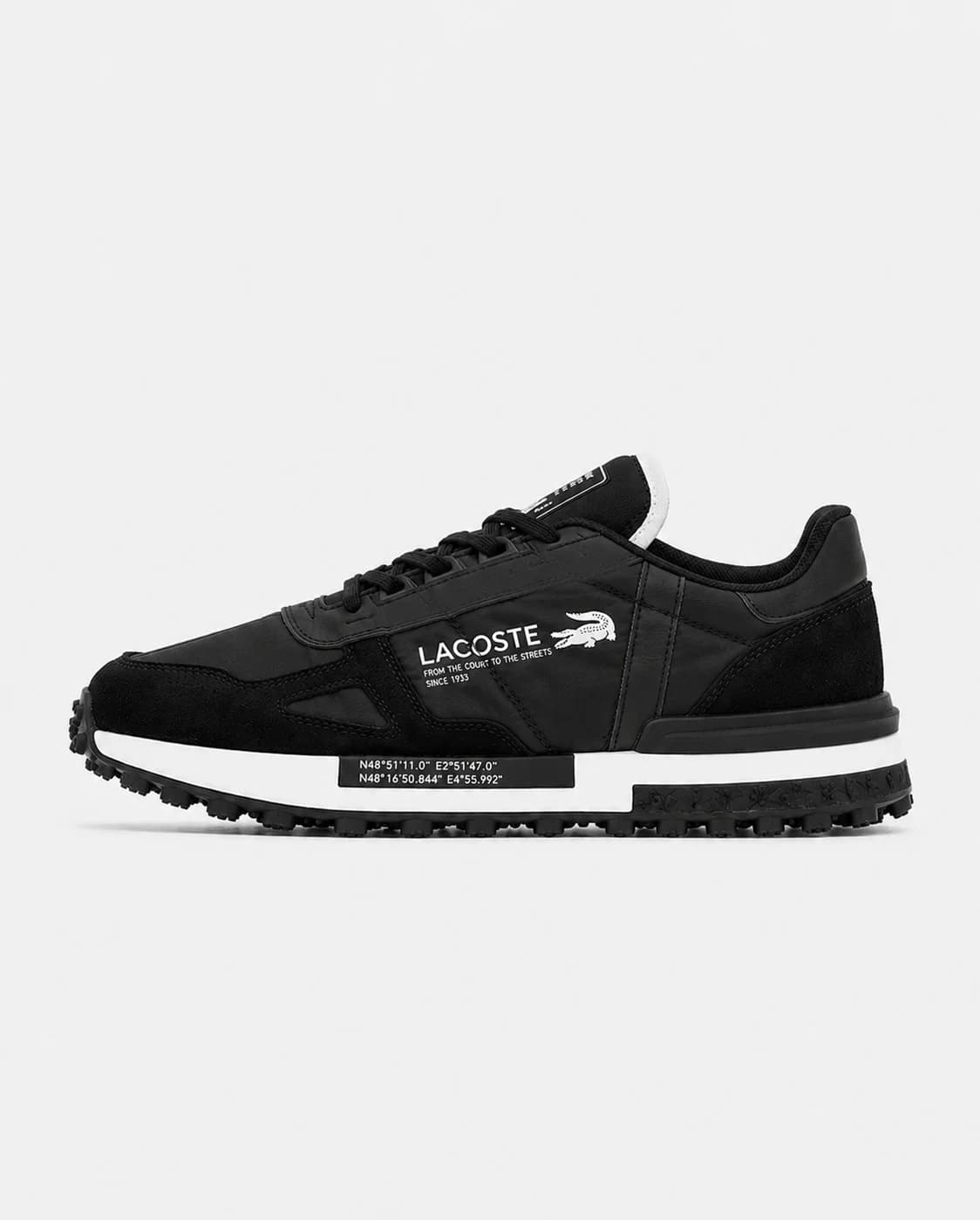 Lacoste Elite Active White Black