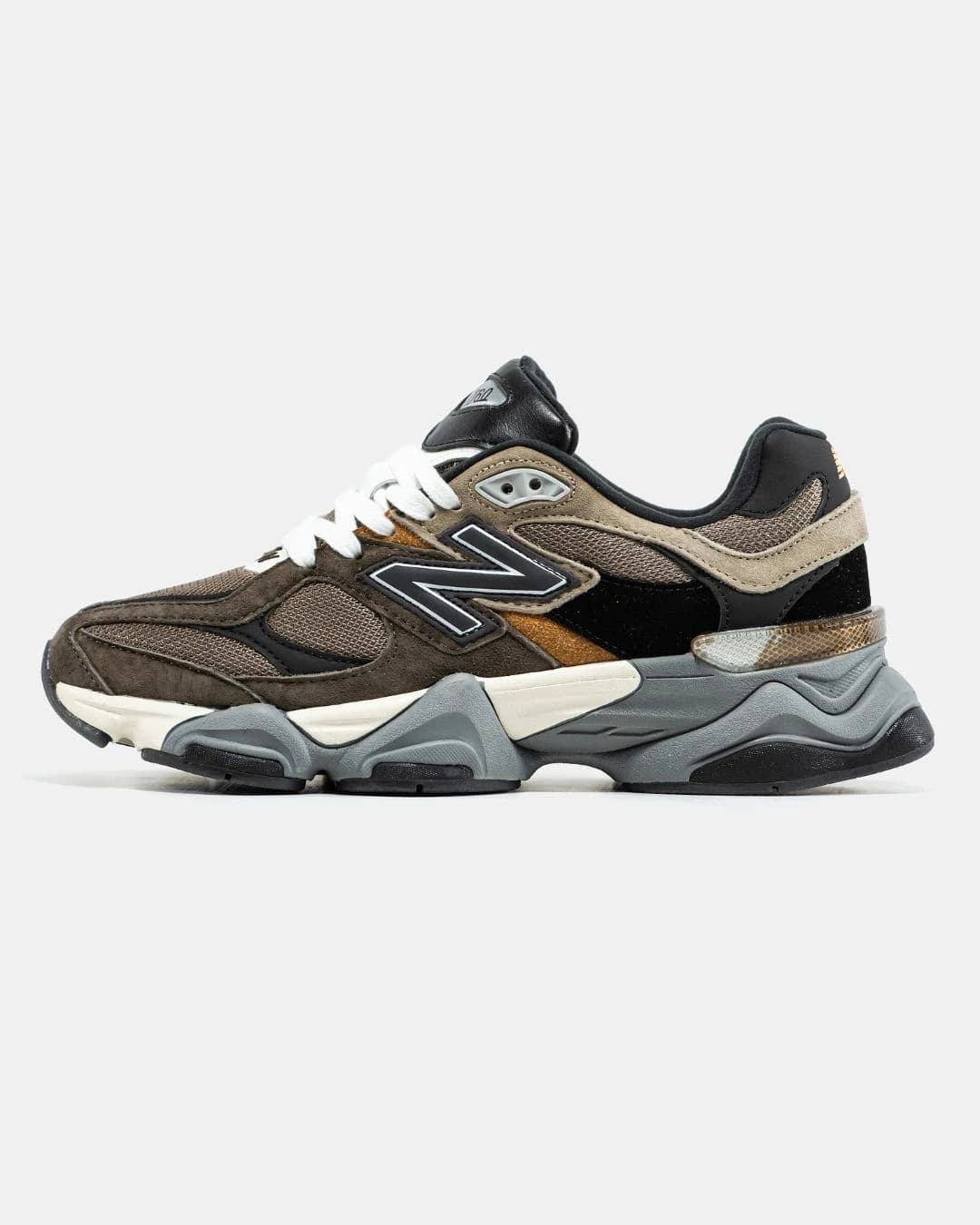 New Balance 9060 Brown Black Grey