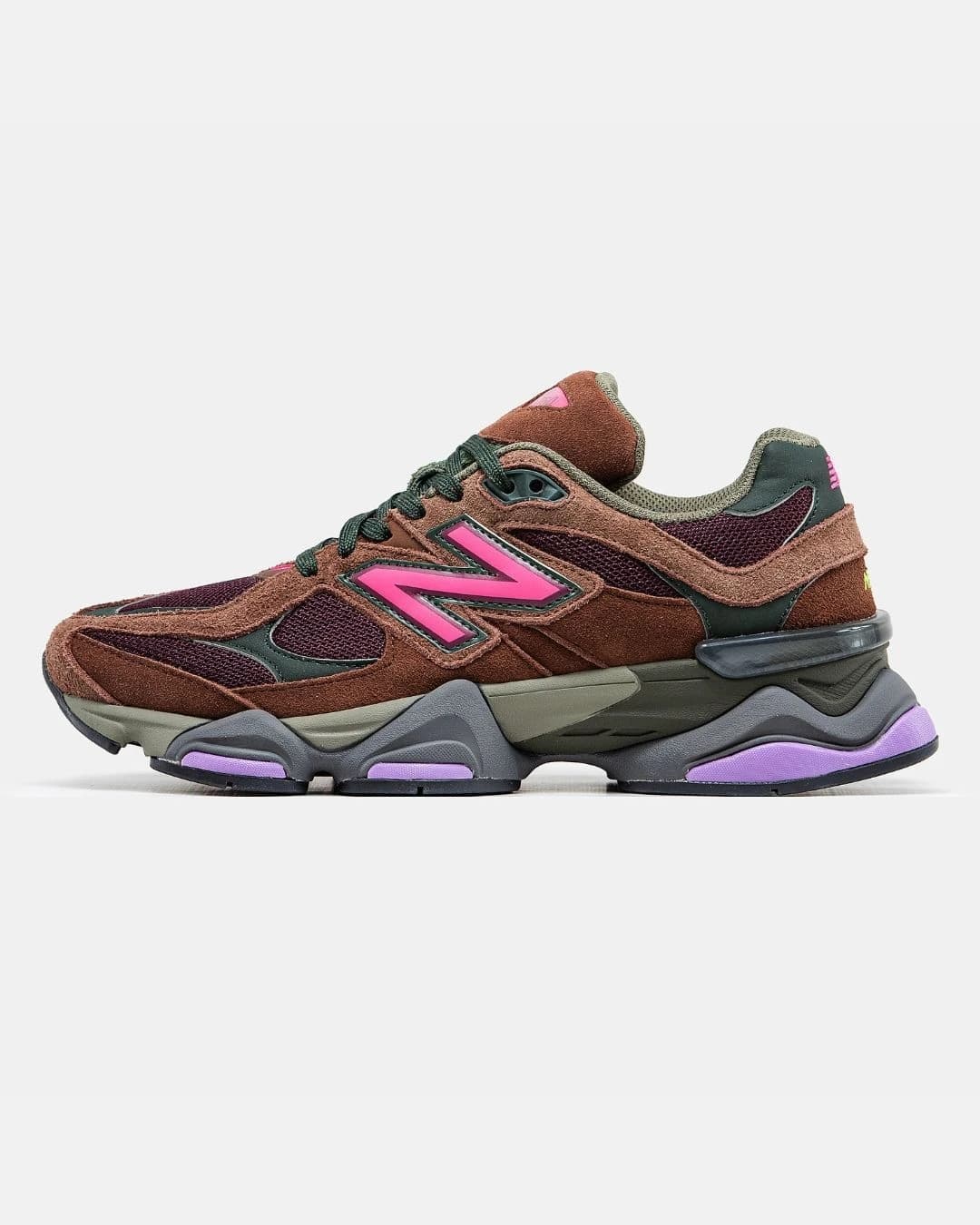 New Balance 9060 Rich Oak Burgundy