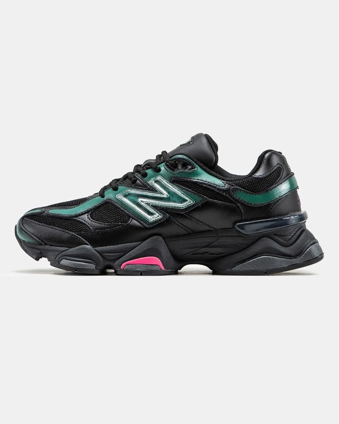 New Balance 9060 x Mowalola Black Teal Burglarwear