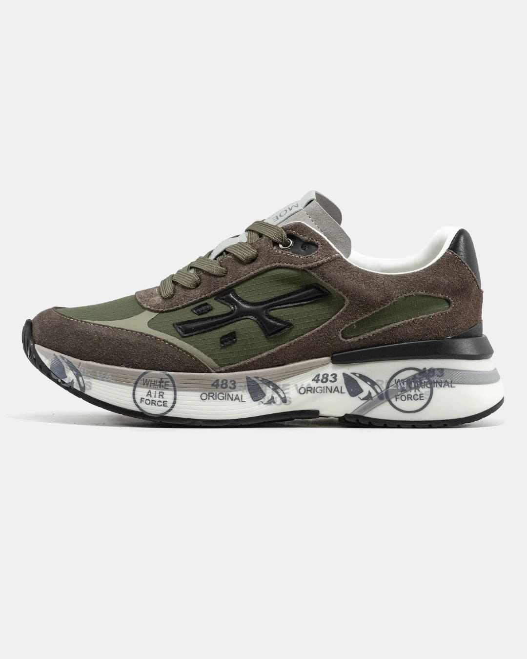 Premiata Moerun Khaki Brown