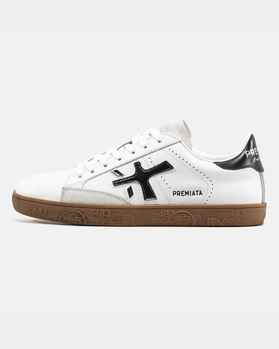 Premiata Steven White Black